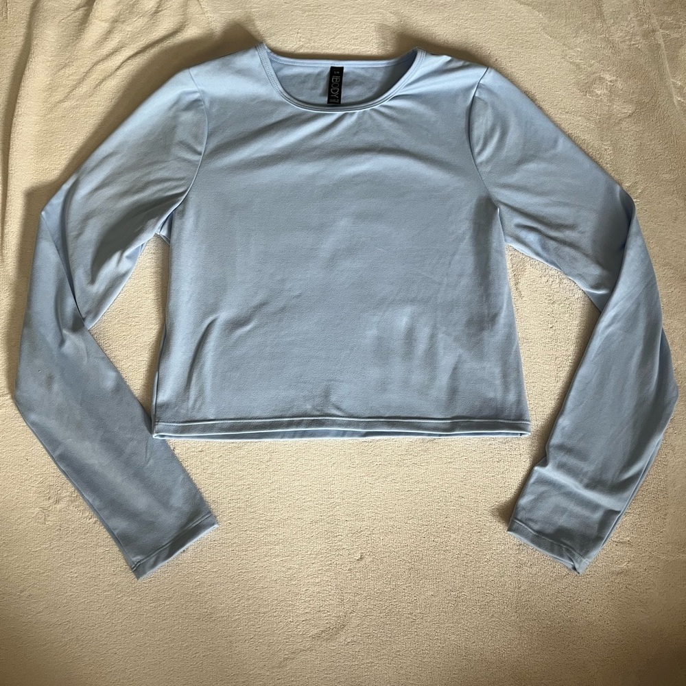 Cotton On Body Light Blue Long Sleeve Women's Top